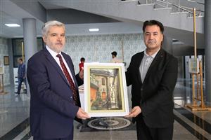 Hemşirelik Öğrencileri Resim Sergisi Açtı