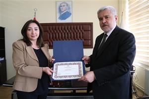 Şahin, Dekanlar ve Müdürlerle Vedalaştı
