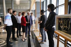 Hemşirelik Öğrencileri Resim Sergisi Açtı