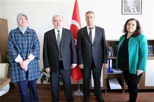 Şahin, Dekanlar ve Müdürlerle Vedalaştı
