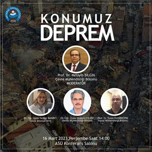 Konumuz Deprem