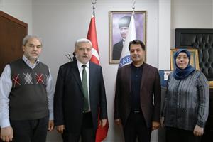 Şahin, Dekanlar ve Müdürlerle Vedalaştı