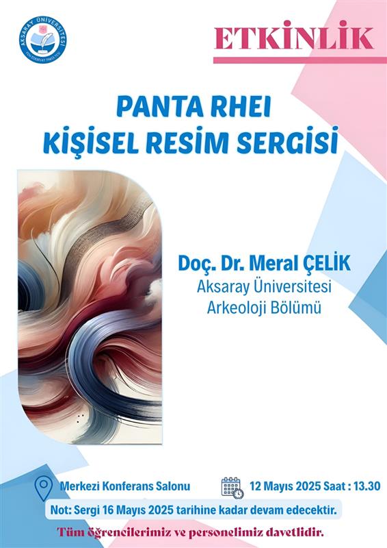 Panta Rhei Kişisel Resim Sergisi